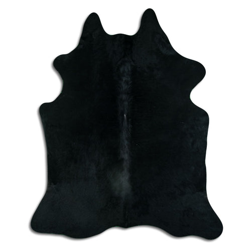 Peau de vache noire XXL