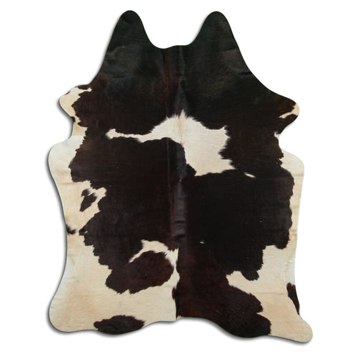 Peau de vache marron et blanche XXL