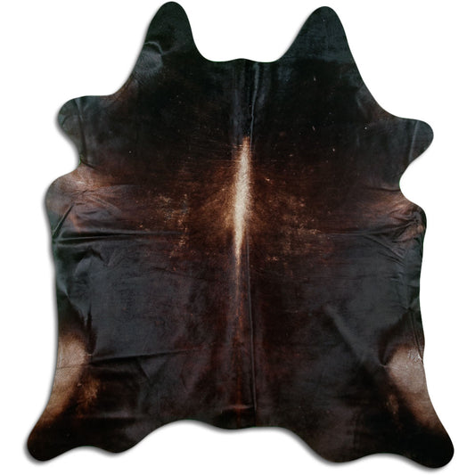 Peau de vache marron XL