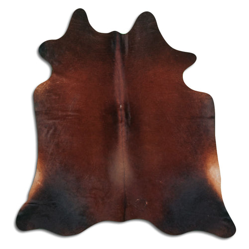 Peau de vache marron L