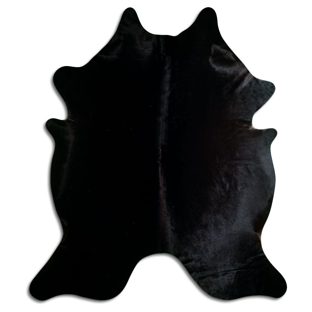 Peau de vache noire XXL
