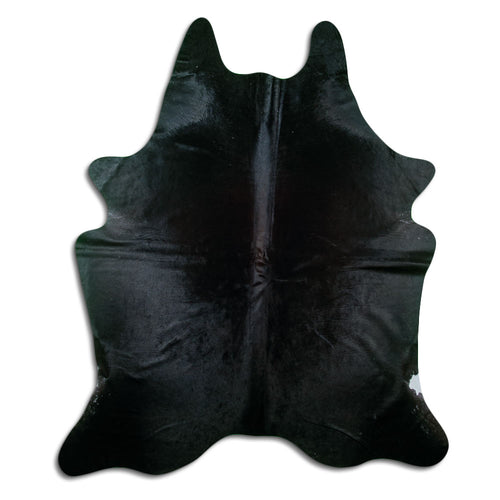 Peau de vache noire XXL