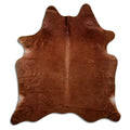 Peau de vache marron L