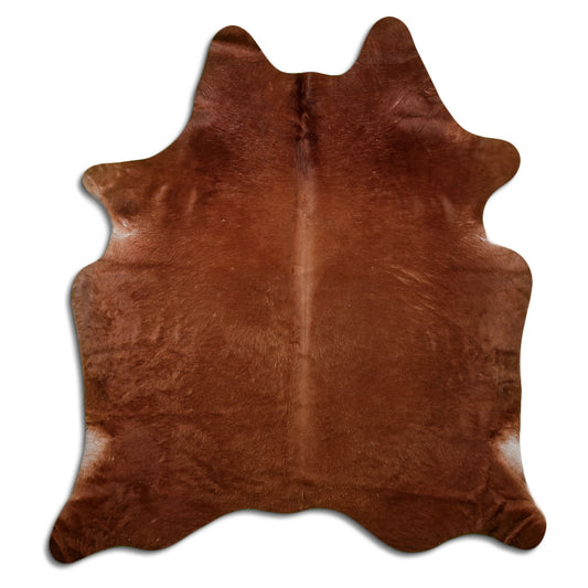 Peau de vache marron L