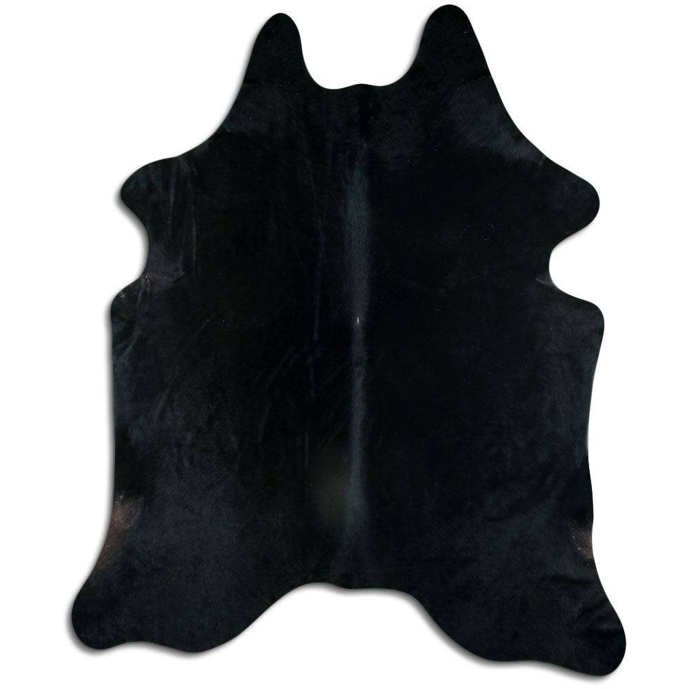 Peau de vache noire XXL
