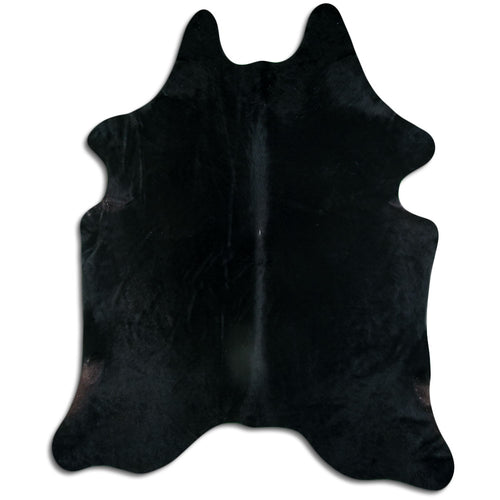 Peau de vache noire XXL