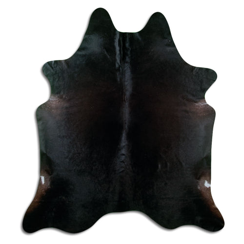 Peau de vache noire XXL