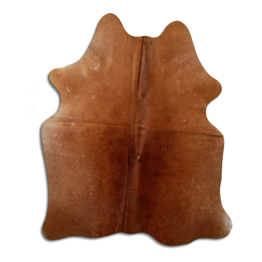 Peau de vache marron M