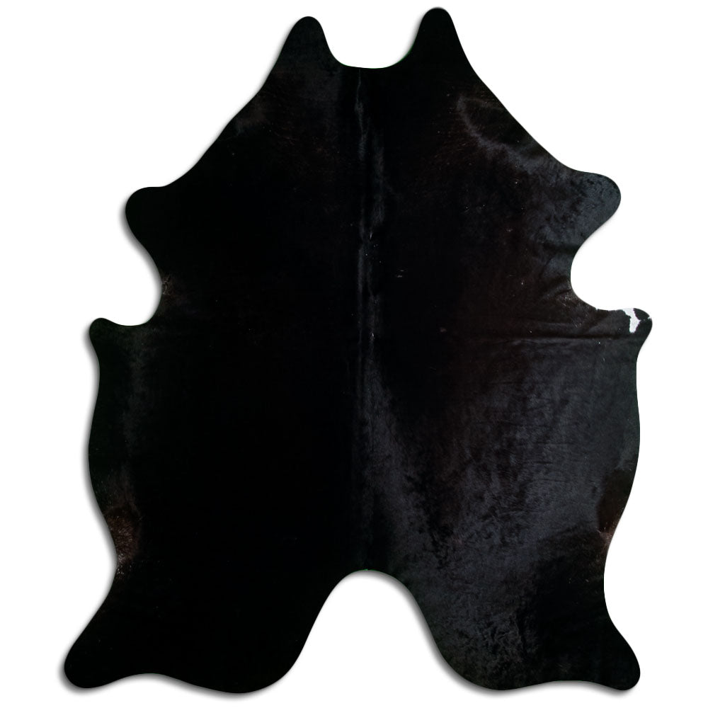 Peau de vache noire XXL