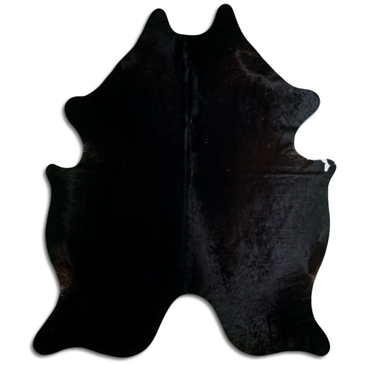 Peau de vache noire XXL