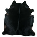 Peau de vache noire XXL