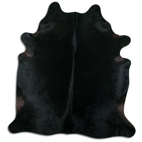Peau de vache noire XXL