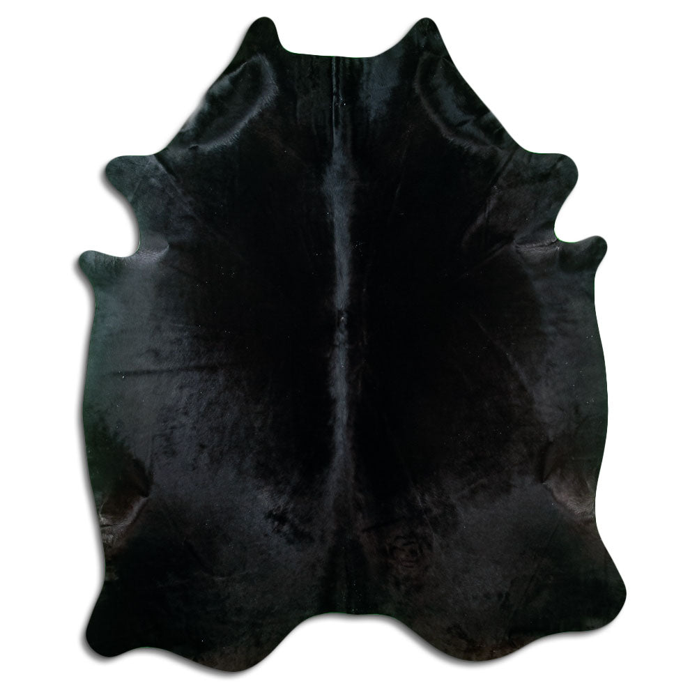 Peau de vache noire XXL