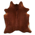 Peau de vache marron L
