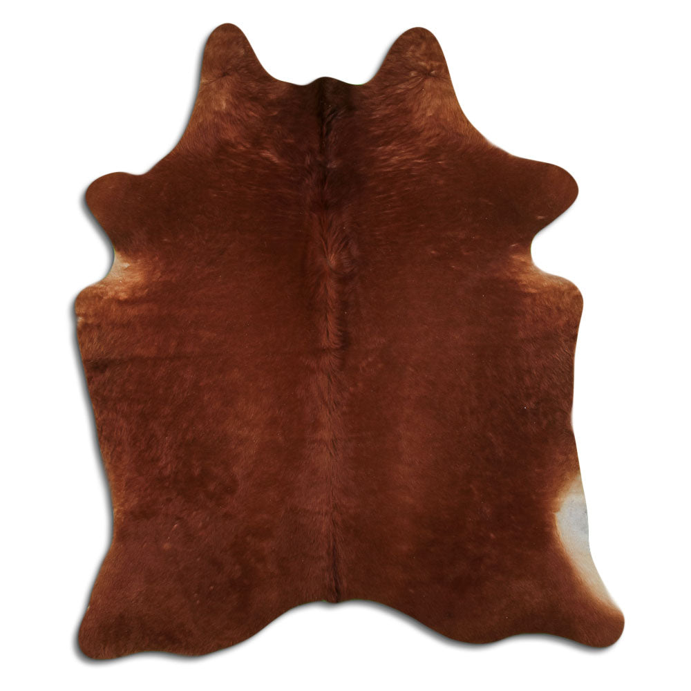 Peau de vache marron L