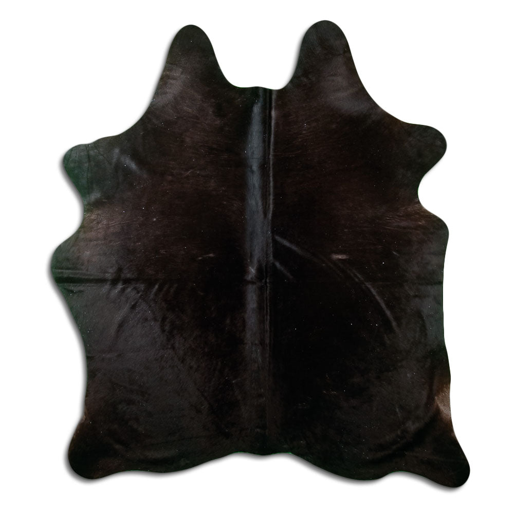 Peau de vache marron L