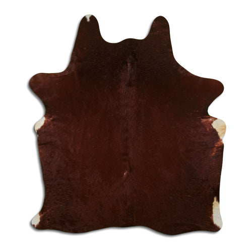 Peau de vache marron L