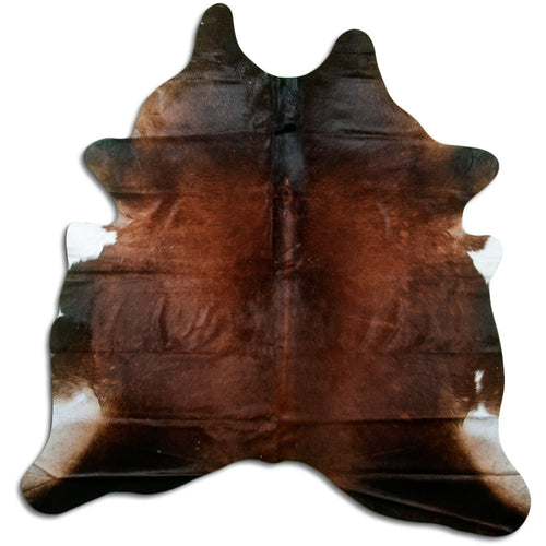 Peau de vache marron L