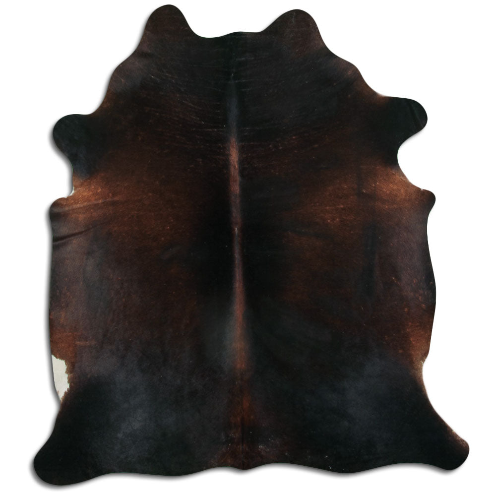 Peau de vache marron L