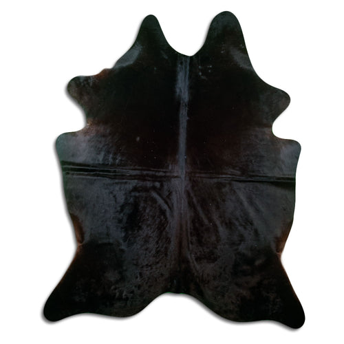 Peau de vache noire XXL
