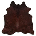 Peau de vache marron M