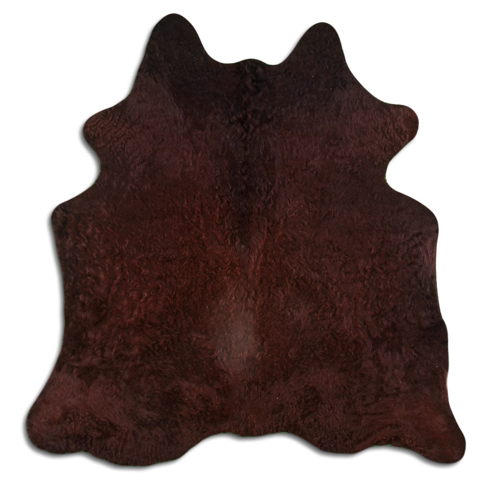 Peau de vache marron M