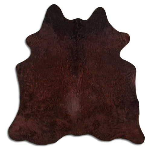 Peau de vache marron M
