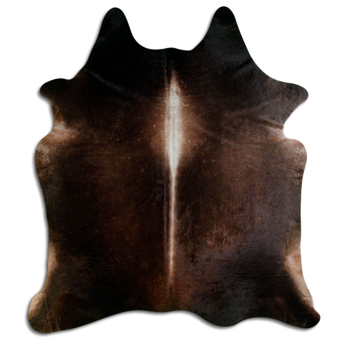 Peau de vache marron XL