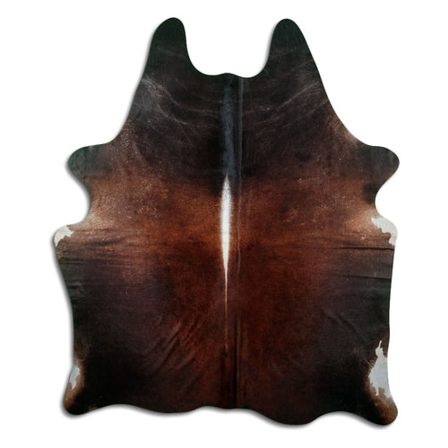 Peau de vache marron XL