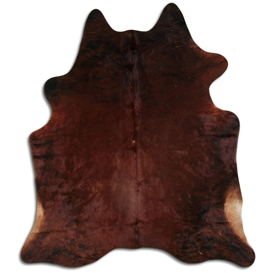 Peau de vache marron L