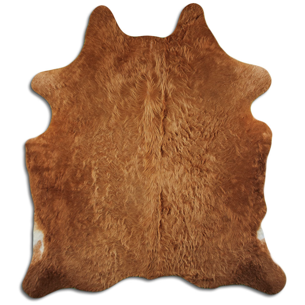 Peau de vache marron L