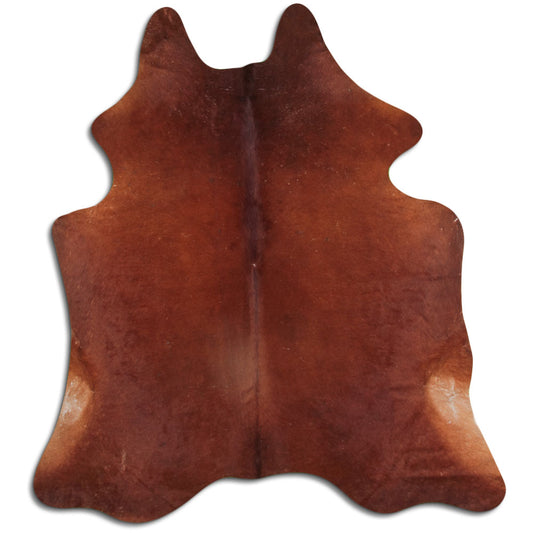 Peau de vache marron L