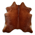 Peau de vache marron L