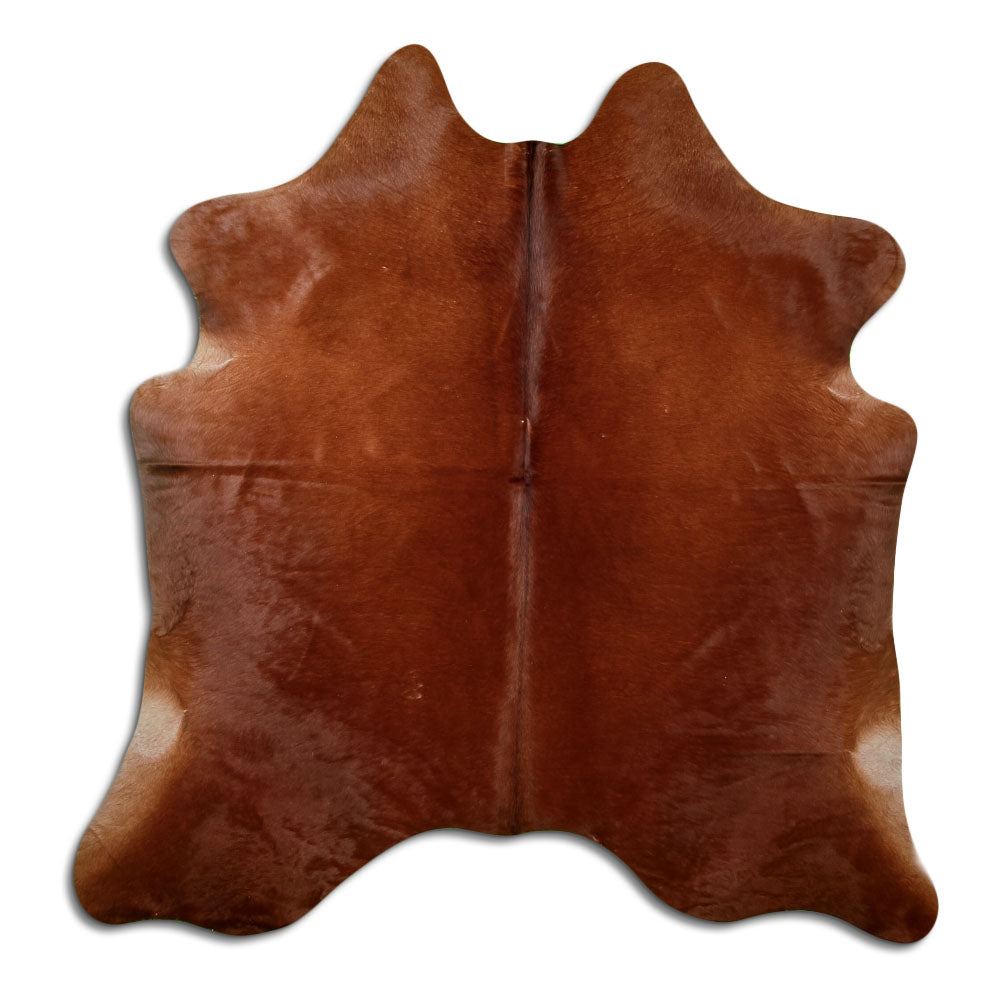 Peau de vache marron L