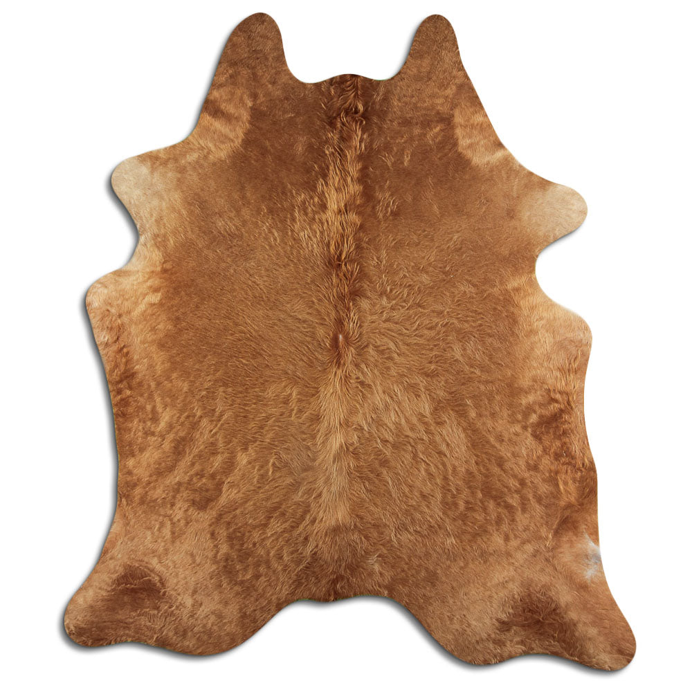 Peau de vache marron L