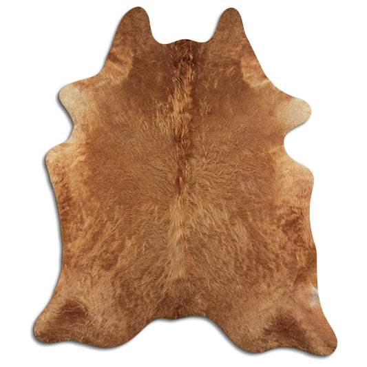 Peau de vache marron L