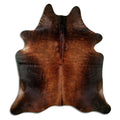 Peau de vache marron L