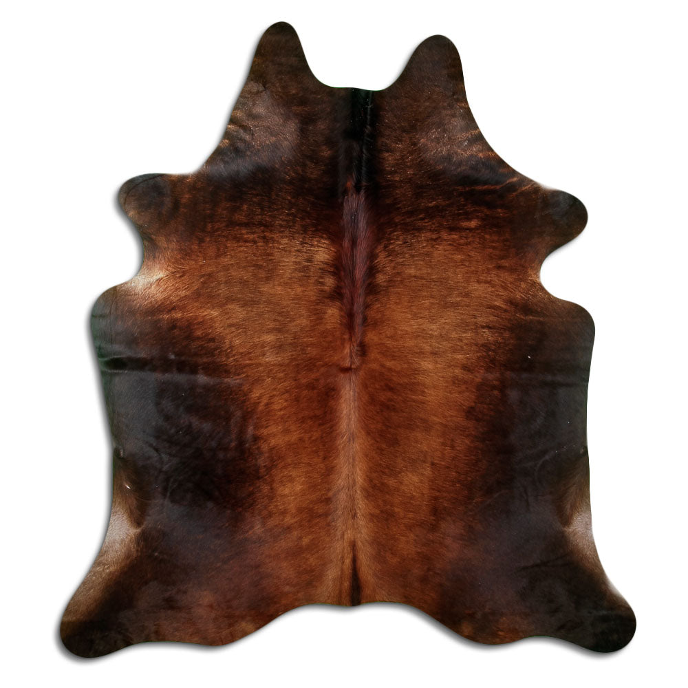 Peau de vache marron L