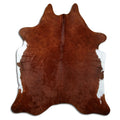 Peau de vache marron L