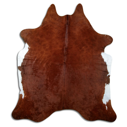 Peau de vache marron L