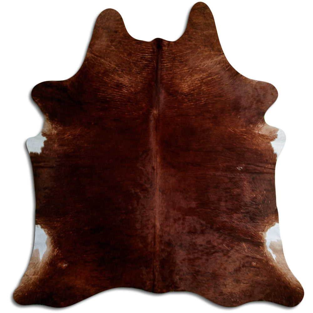 Peau de vache marron XL