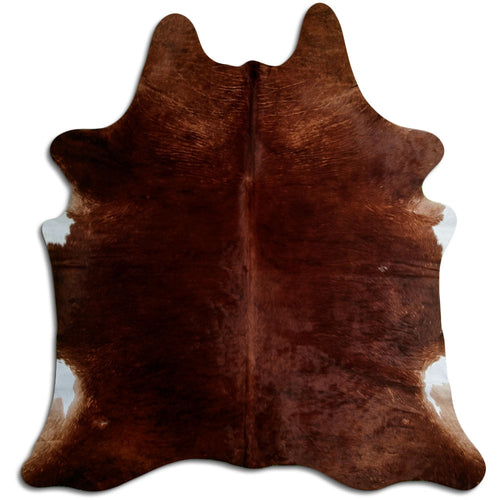 Peau de vache marron XL