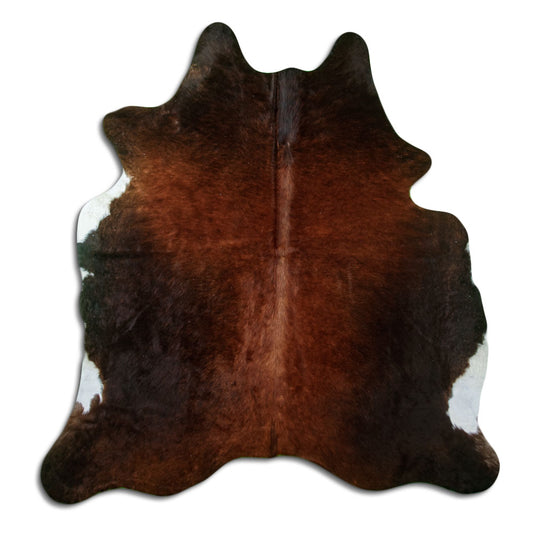 Peau de vache marron L