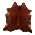 Peau de vache marron L