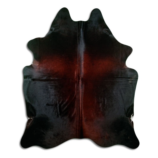 Peau de vache marron L