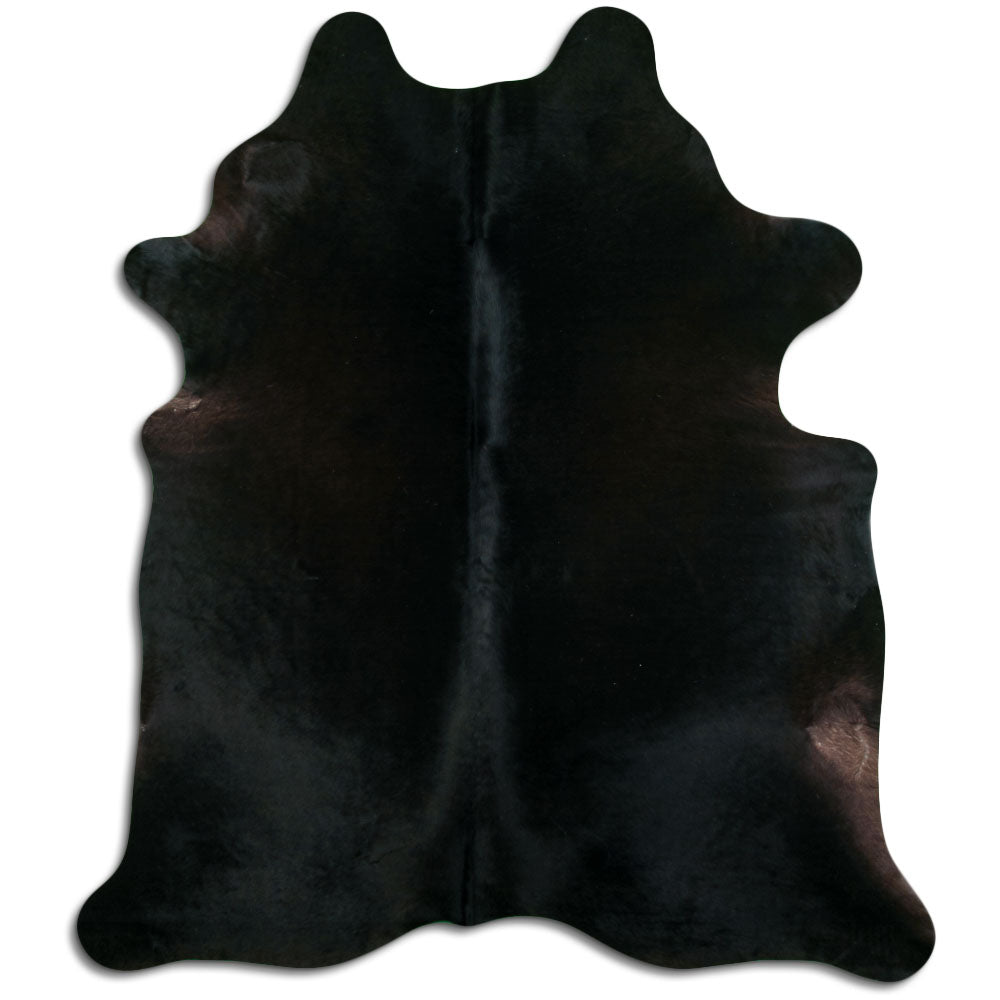 Peau de vache noire XXL