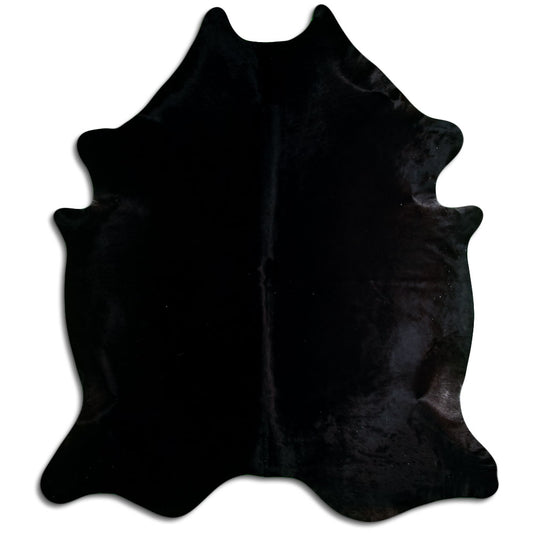 Peau de vache noire XXL