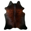 Peau de vache marron L