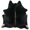 Peau de vache marron L