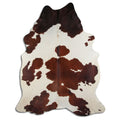 Peau de vache marron et blanche XXXL
